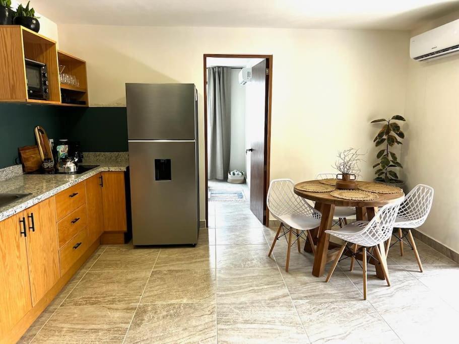 Cozy Apartment With Pool In Bacalar Center Ngoại thất bức ảnh