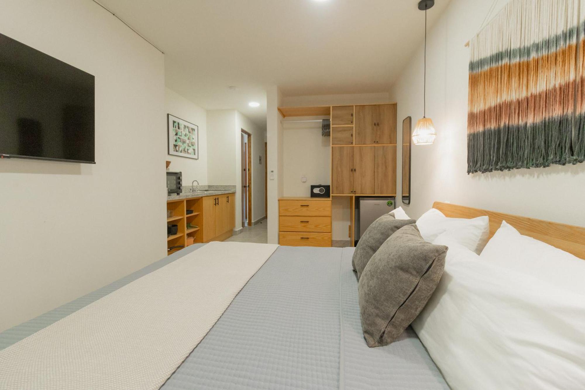Cozy Apartment With Pool In Bacalar Center Ngoại thất bức ảnh