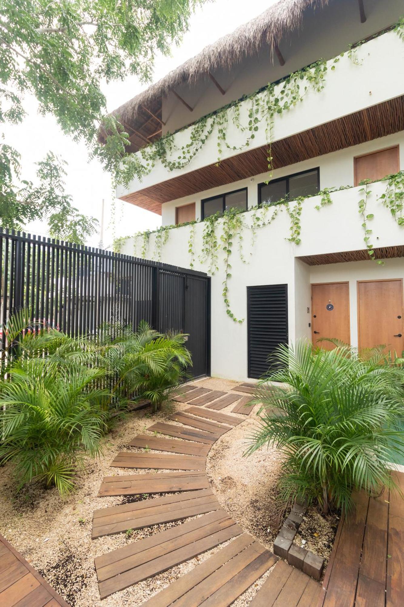 Cozy Apartment With Pool In Bacalar Center Ngoại thất bức ảnh