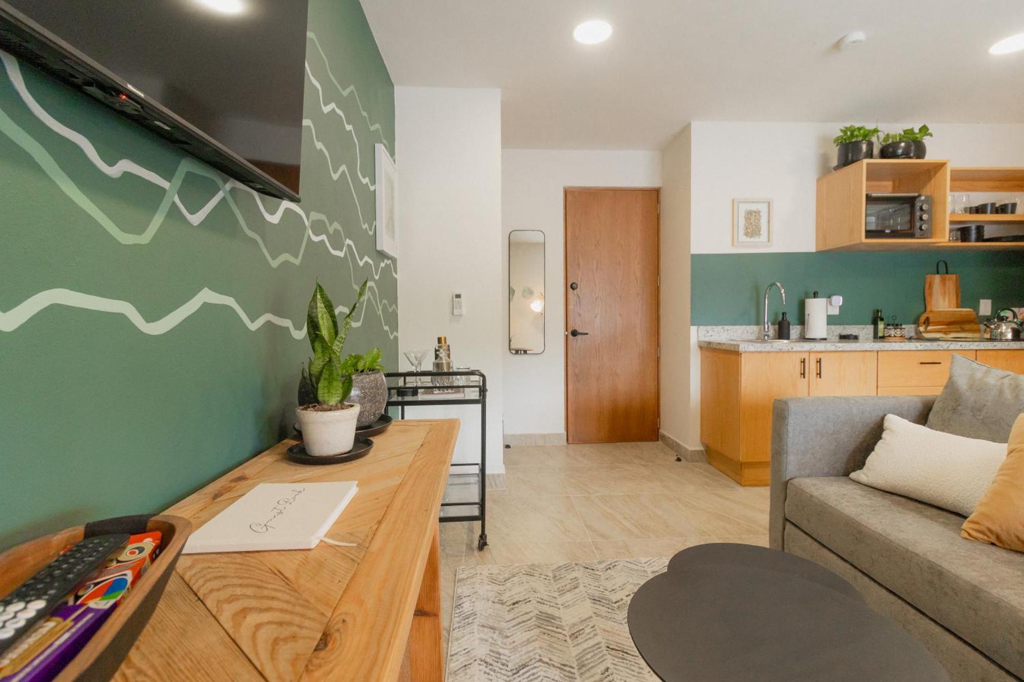 Cozy Apartment With Pool In Bacalar Center Ngoại thất bức ảnh