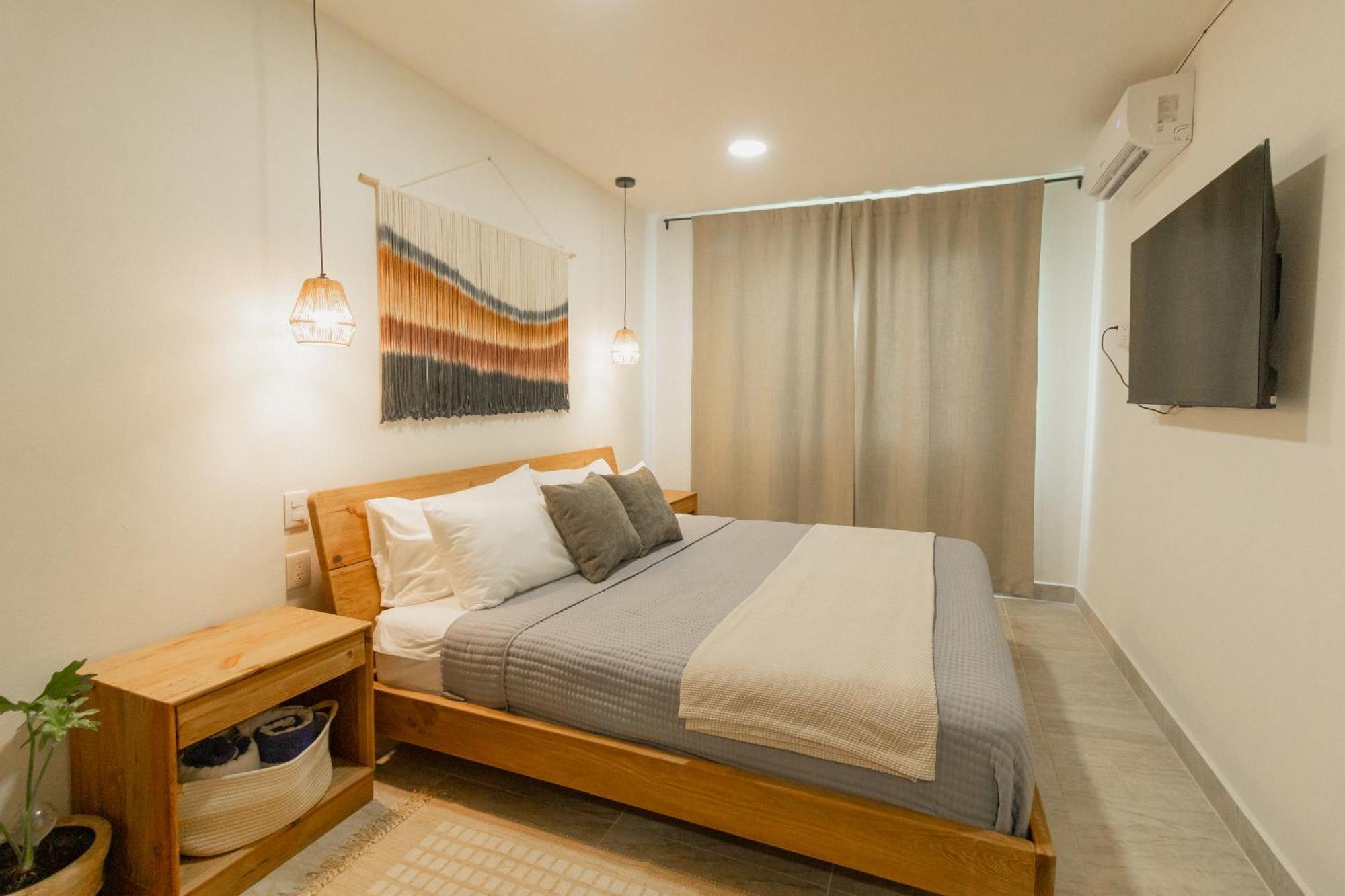 Cozy Apartment With Pool In Bacalar Center Ngoại thất bức ảnh